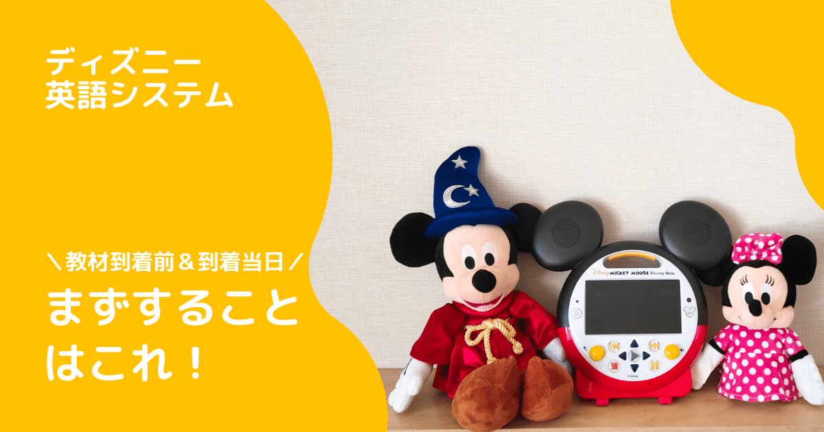 Dwe購入後にまずすることはこれ 教材届く前編 教材到着当日 きょうだいえいご